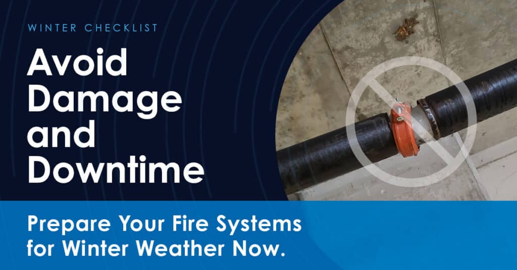 Winter Checklist - Avoid Damage and Downtime