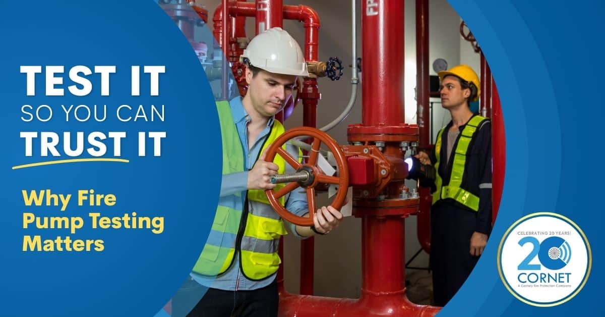 Test it so you can Trust It: Why Fire Pump Testing Matters